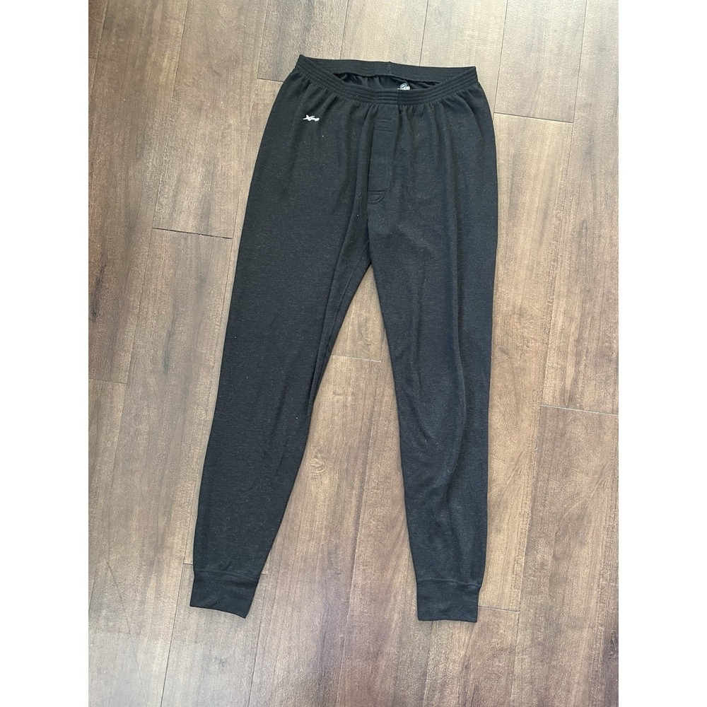 Red Head Polartec Layer Drawers Pants Thermal Black Men's Large Basic Neutral
